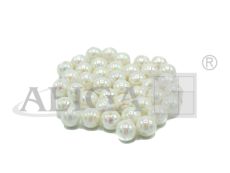 Koraliki plastikowe PJ-0829 opalizujące perłowe 8mm op.80szt.