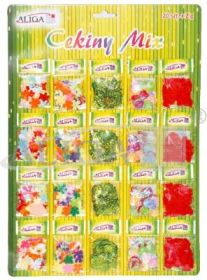 Cekiny pastel WMT-102(27)-mix,plansza PROM