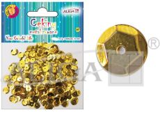 Cekiny metal.MT-6586(47) złote 10g