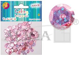 Holographic sequins MT-6601(62) Light Pink 10g