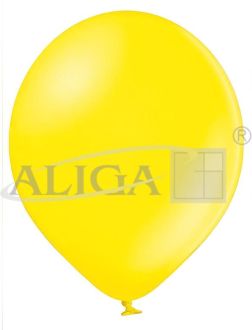 Balony BAL23-305M metal., kolor żółty, rozm. 23cm, op. 100szt.