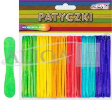 Patyczki PK-3829 mix 6 kolorów, rozm.170x 9,4-11x 2mm,op.60szt. PROM