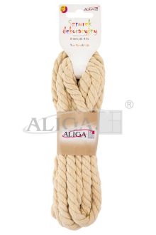Sznurek bawełniany SB-0797 biały, rozm. 8mm x 4m
