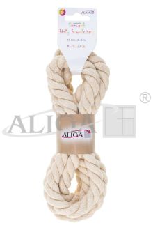 Sznurek bawełniany SB-2240 biały, 15mm x 2m