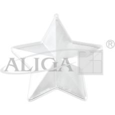Gwiazdka akrylowa  AG-10 OP. 5szt.