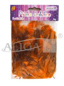 Feathers speckled Orange (PN-04) pack.3g