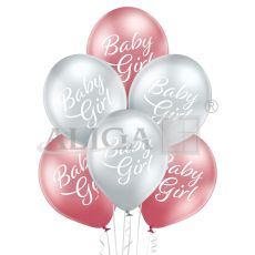 Balony BN06-752 glossy - Dla dziewczynki (lśniące) - op. 6 szt.