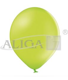 Balony BAL25-113P pastel., kolor jasnozielony, rozm. 25cm, op. 100szt.