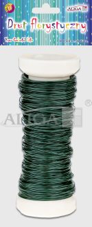 Drut florystyczny DA-1167 zielony 0,5mm, dł. 30m