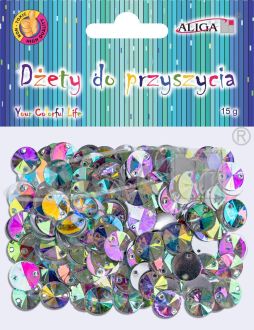 Dżety do przyszycia GUZ-3544 rozm. 1cm, op. 15g