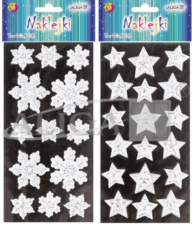 Naklejki przestrzenne NKX-5418 św., rozm. 10x20cm