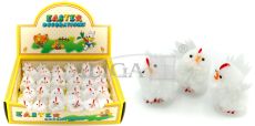 Kurczaki wielkanocne WKZ-8314, wysokość: 5 cm, 1 box zawiera 24 szt.