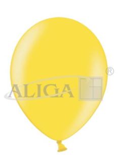 Balloons 10M-082 10"metal.Yellow pack.100pcs.