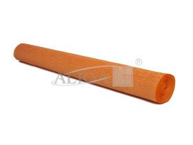 KD-610 bardzo jasny pomarańcz krepina dekoracyjna