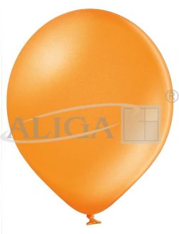 Balony BAL23-306M metal., kolor pomarańczowy, rozm. 23cm, op. 100szt.