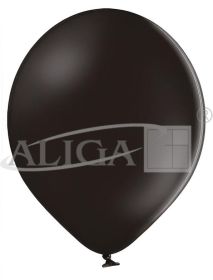 Balony BAL27-321M metal., kolor czarny, rozm. 27cm, op. 100szt.