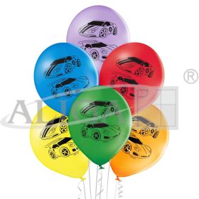 Balony BNS06-102 - Auta - op.6szt.