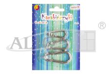 Karabińczyki PH-2639 op. 3szt., rozm: 3cm, 5cm i 6cm