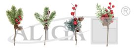 Gałązka dekoracyjna SGD-5678 dł. 19cm