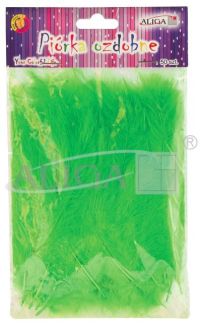 Feathers Green (P-083) 10-12cm pack.50pcs.