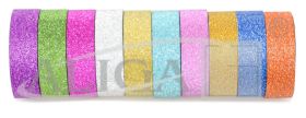 Ribbon TBS-5261 Glitter self-adhesive 1,2cm x 3m 1T