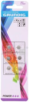Batteries (LR41) alkaline GRUNDIG BAT-AG3 6pcs./bl