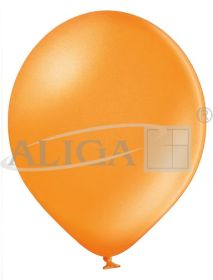 Balony BAL23-306M metal., kolor pomarańczowy, rozm. 23cm, op. 100szt.