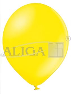 Balony BAL27-305M metal., kolor źółty, rozm. 27cm, op. 100szt.