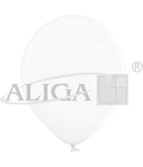 Balony BAL30-101P pastel., kolor biały, rozm. 30cm,  op. 100szt.