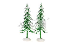 Choinki z tworzywa CHP-17 na plast. podstawce, rozm. 16,5cm, op. 2szt.