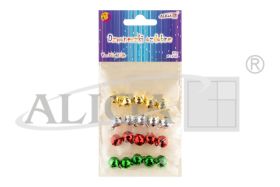 Dzwoneczki ozdobne DZW-4688 rozm. 1,2cm, op. 20g (4 kol. x 5g)