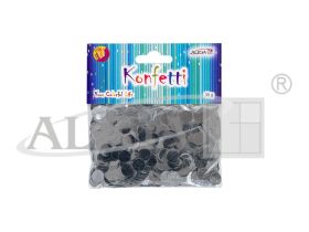 Konfetti KN-3454 srebrne, rozm. 10mm, op.30g PROM