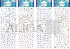 Naklejki NKX-9807 świąteczne, op. 2plansze, rozm. 8x20cm