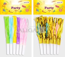 Gwizdek PAR-5960 pastel. i metalizowany op. 6szt. PROM