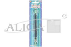 Karabińczyk PH-8006 na sprężynce, z kółkiem do breloczka, dł. 17,5 cm