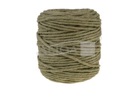 Sznurek bawełniany do makramy SBK-31 khaki 5mm x 100m (splot 21 nitek)