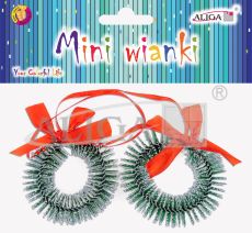 Wianki mini TR-4559 rozm. 6cm, op. 2szt.