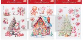 Witraż WB-43 z brokatem, rozm. 30x40cm