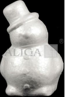 Christm.tr.toy BBA-16 Snowman styrof.16cm 6pcs.