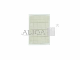 Masa mocująca PSD-2496 samop. op. 40 szt. rozm.10x10 mm, grubość: 0,5 mm.
