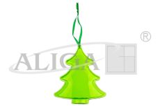 Choinka akrylowa ACH-10-ZI zielona, rozm. 10cm, op. 5szt.