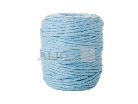 Sznurek bawełniany do makramy SBK-10 jasnoniebieski 5mm x 100m (splot 21 nitek)