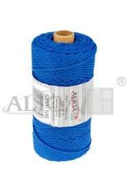 Sznurek bawełniany SBW-106 c.niebieski 3mm x 100m (splot 21 nitek)