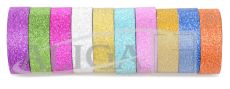 Ribbon TBS-5261 Glitter self-adhesive 1,2cm x 3m 1T