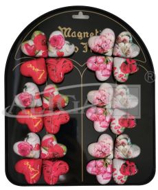 Magnets Hearts MG-9641 24 pcs. 