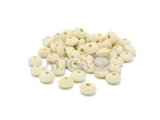 Koraliki drewniane PJ-0782  płaskie 14mm op.80szt. PROM