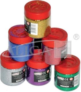 Glitter MT-6583(44)6col.6x56g 1pack.