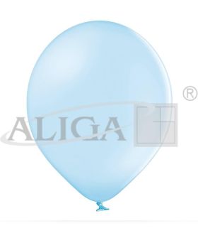 Balony BAL25-116P pastel., kolor jasnoniebieski, rozm. 25cm, op. 100szt.