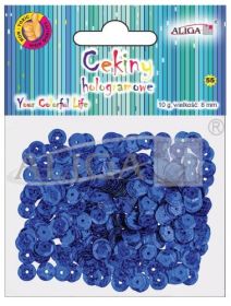Holographic sequins MT-6598(59) Blue 10 г