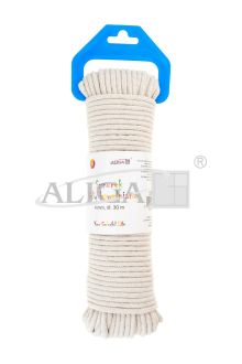 Sznurek bawełniany SB-3520 biały 4mm x 30m